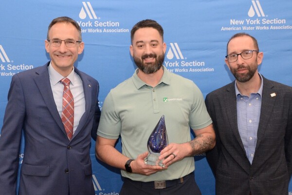Territory Sales Manager Bryan Elford recognized with American Water Works Association excellence award