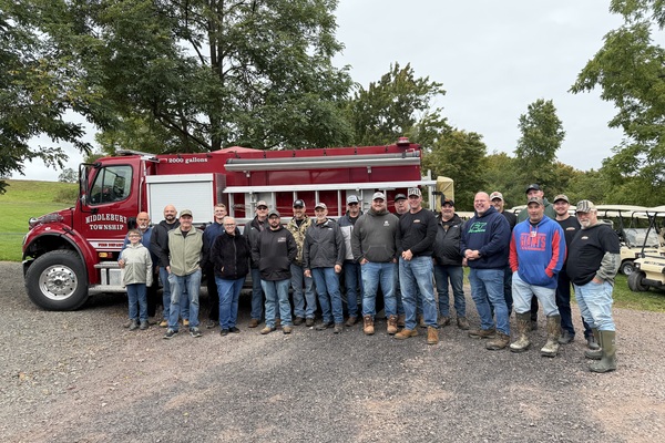Kennedy Valve supports Middlebury Township Volunteer Fire Department