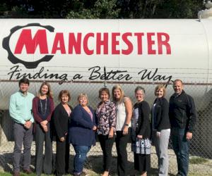 (Pictured L-R:  Josh Bennett, Jessica Tomlin, Cecilia Paulsen, Beth Morris, Mary Kendrick, Kim McDowell, Angie Taylor, Jessica Dana, Michael Rogerson)